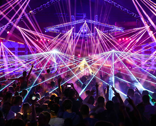 audience laser light safety example image
